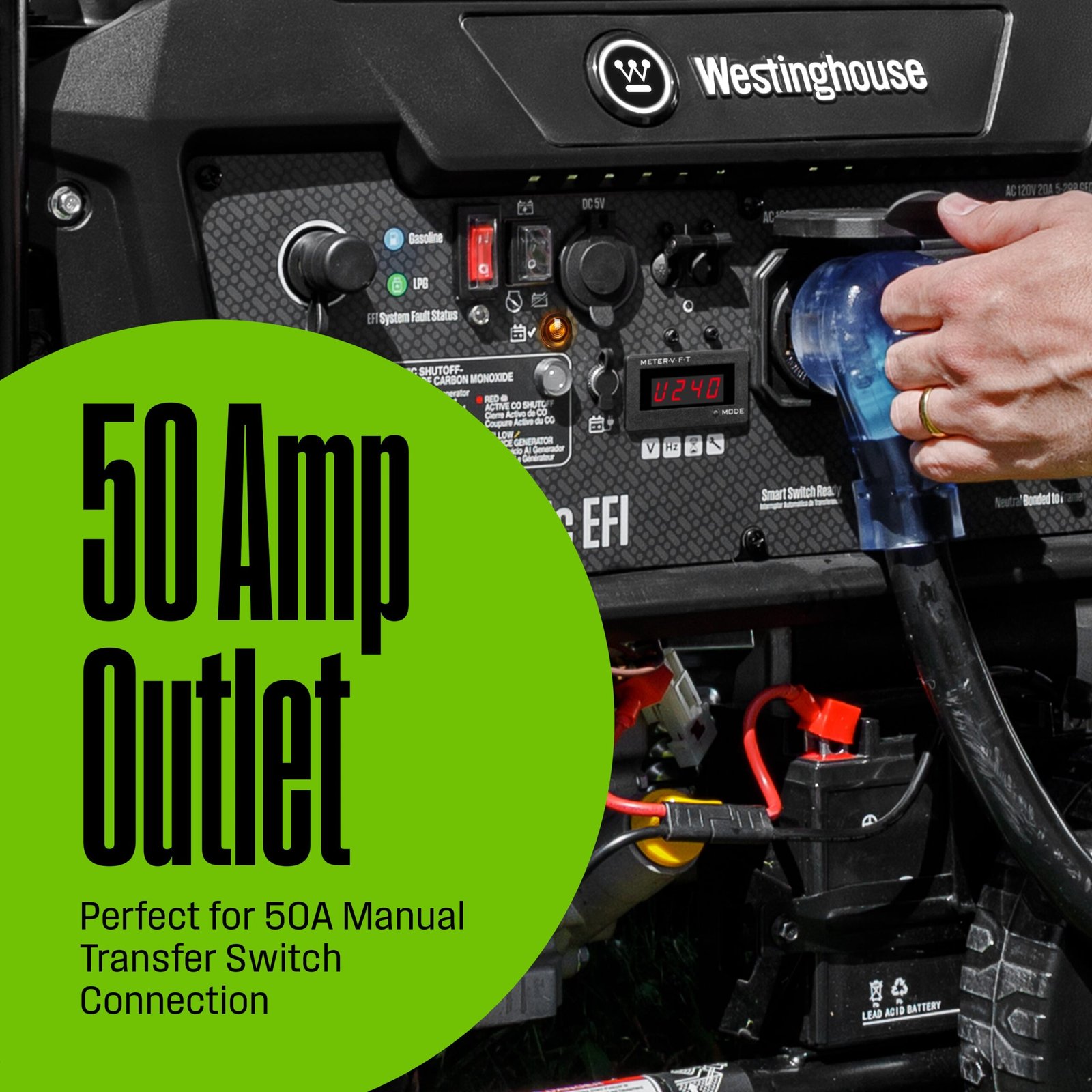 WGen9500DFc EFI - Dual Fuel with CO Sensor - Image 5
