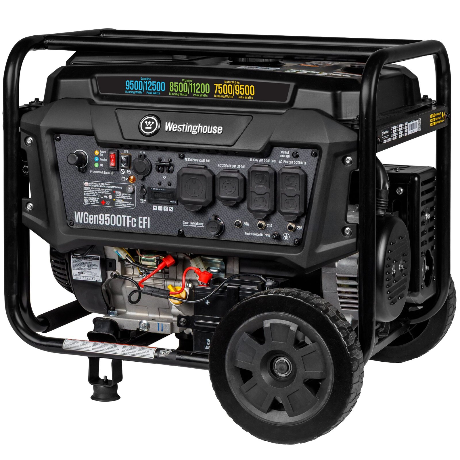 WGen9500TFc EFI - Tri-Fuel with CO Sensor - Image 11