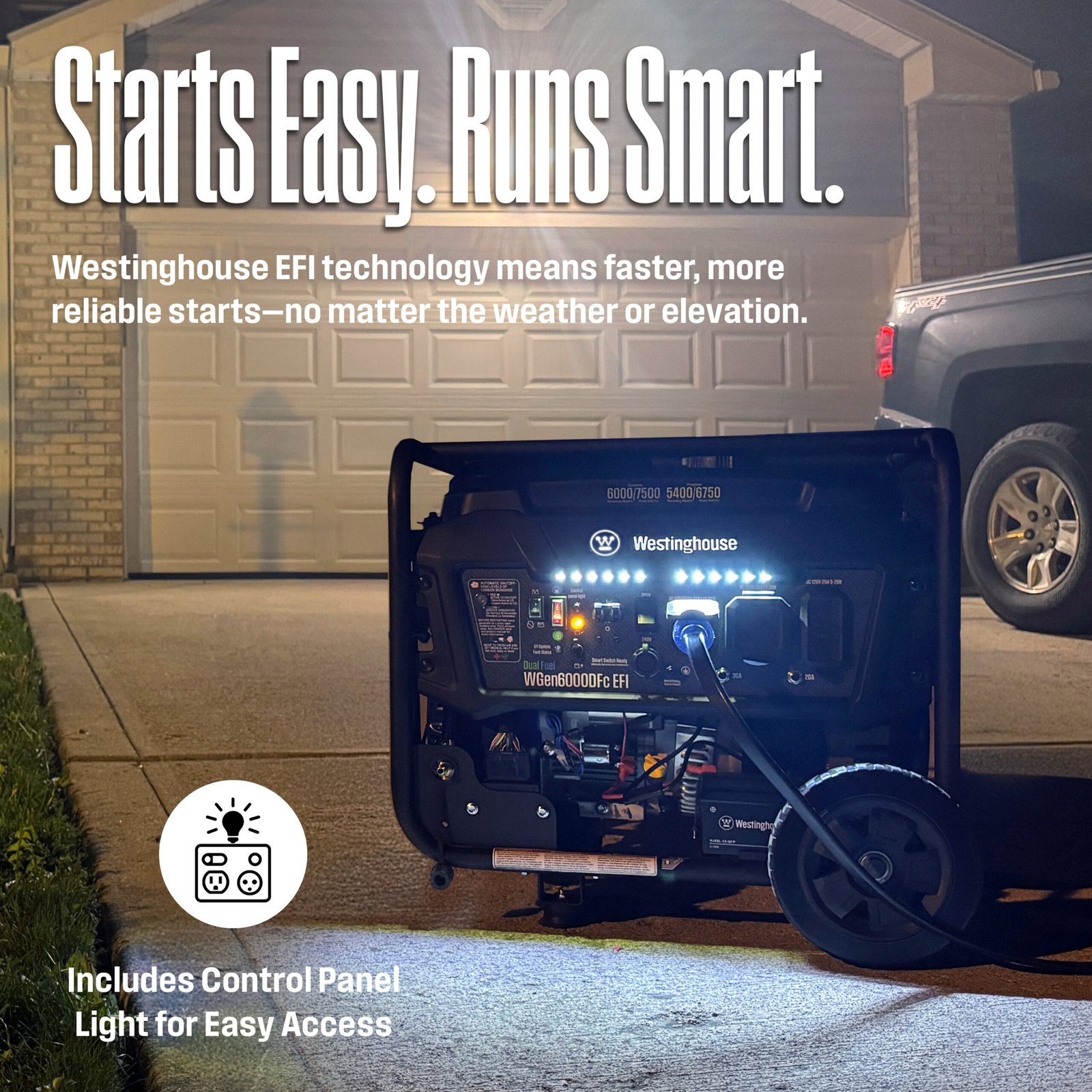 WGen6000DFc EFI - Dual Fuel with CO Sensor - Image 4
