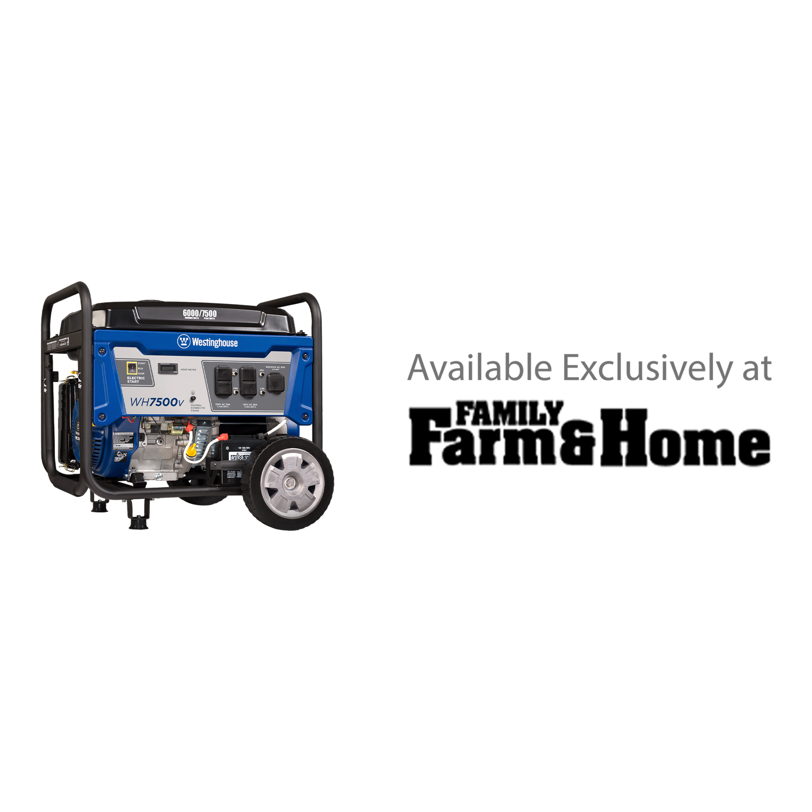 WH7500v Generator - Image 2